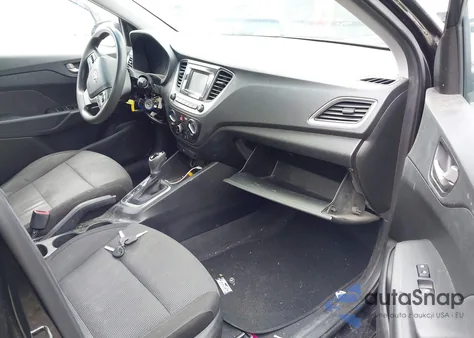 2018 Hyundai Accent Se from USA, damaged, VIN 3KPC24A30JE031782